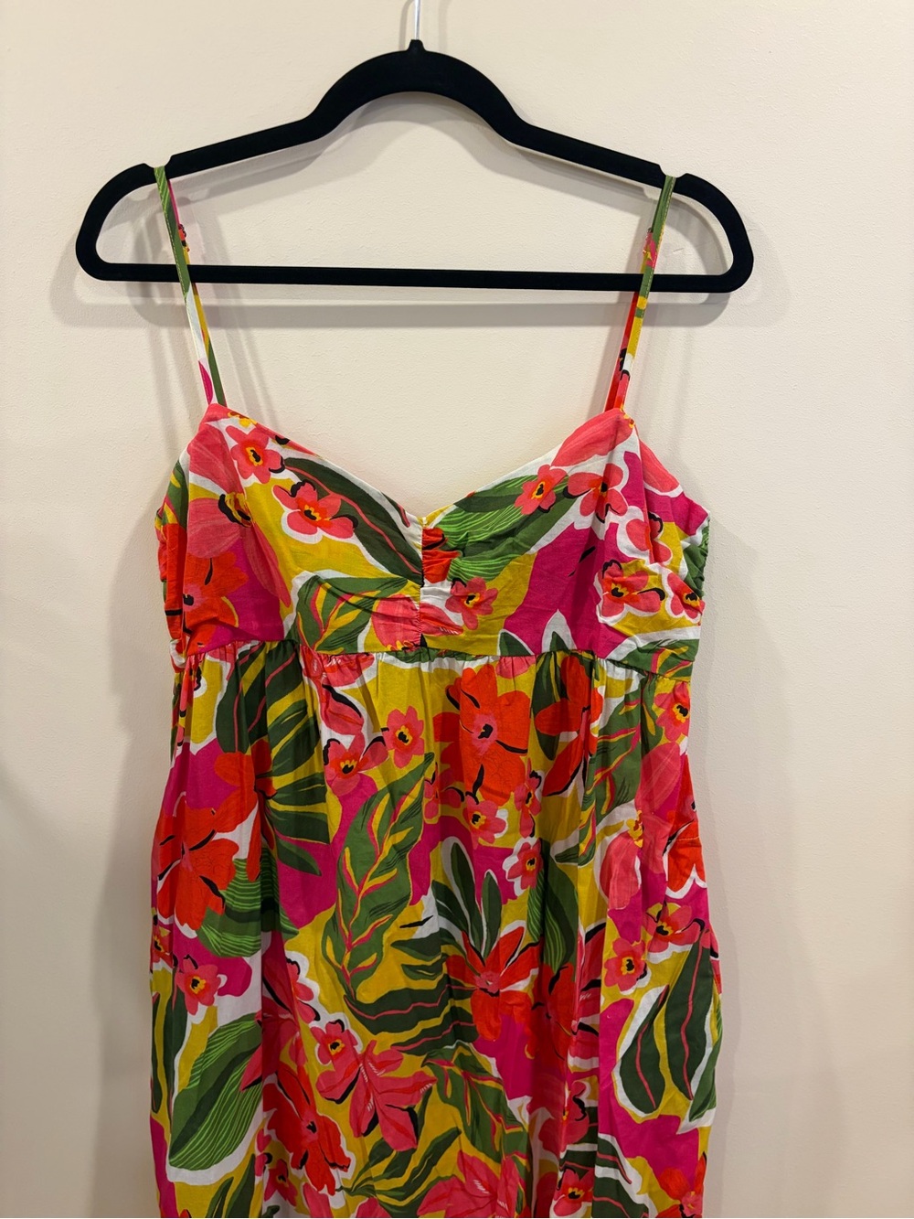 Velvet by Graham and Spencer Pink Floral Maxi Sundress Size L